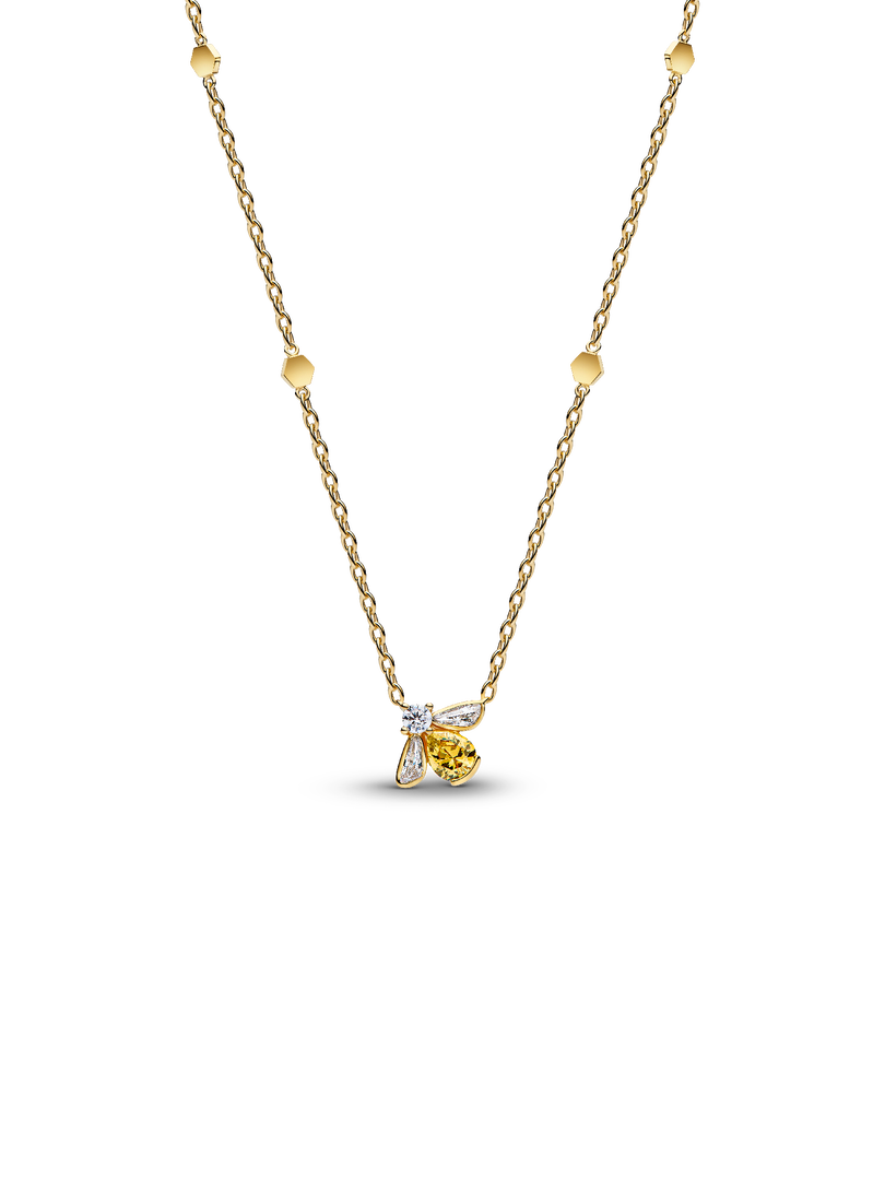 Honey Bee Pendant Necklace