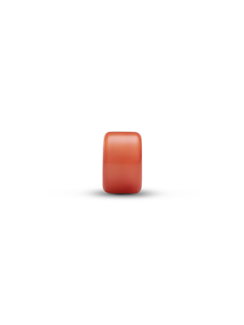 Orange Murano Glass Mini Charm