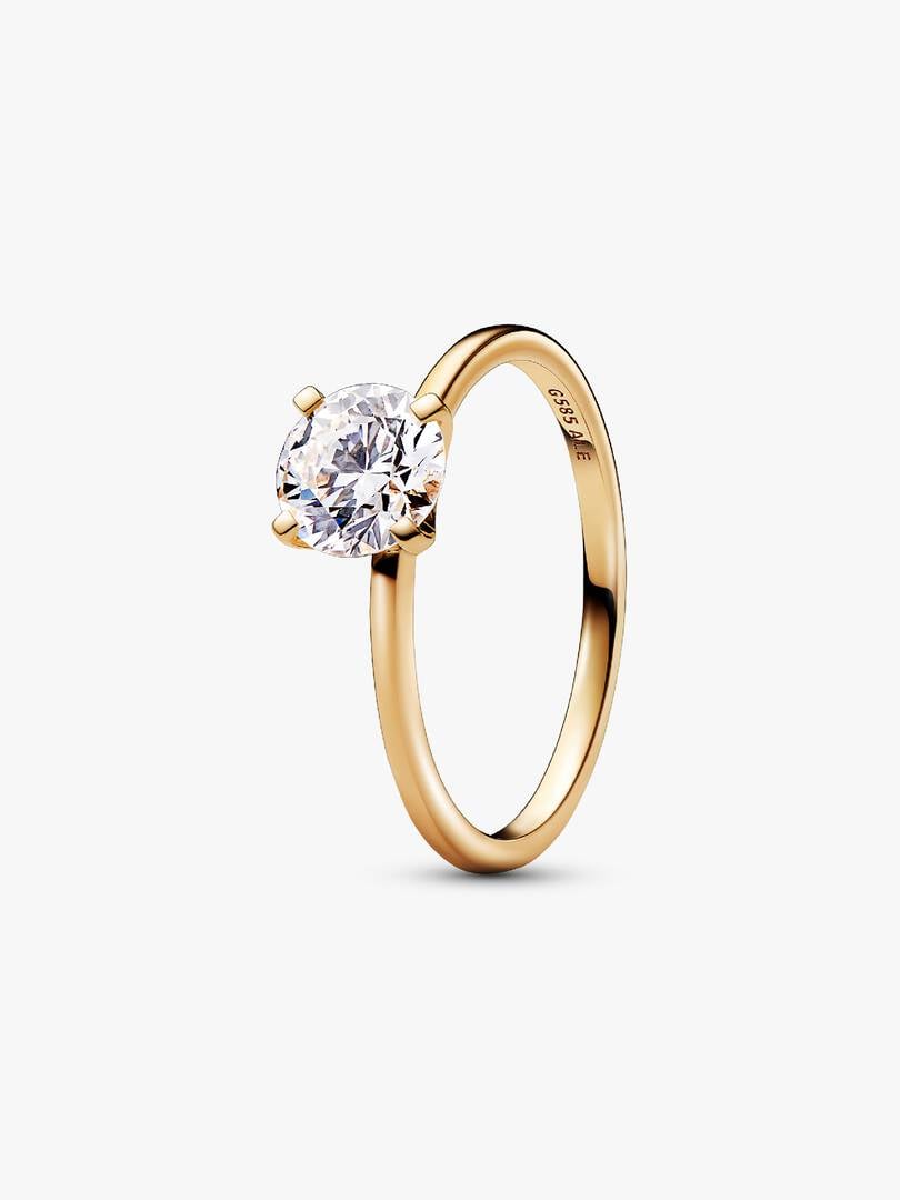 Expensive Pandora Rings Pandora Era 14k Gold Lab-grown Diamond Ring | Gold | Pandora US