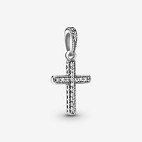 Sparkling Cross Pendant | Sterling silver | Pandora US