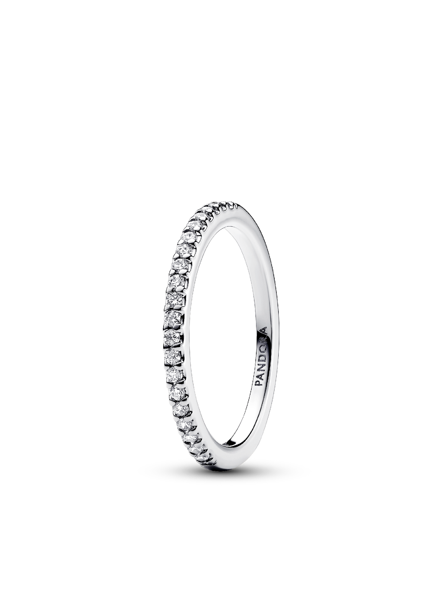 Женское кольцо Pandora Sparkling Band, Sterling silver, цвет: Серебро — фото 1