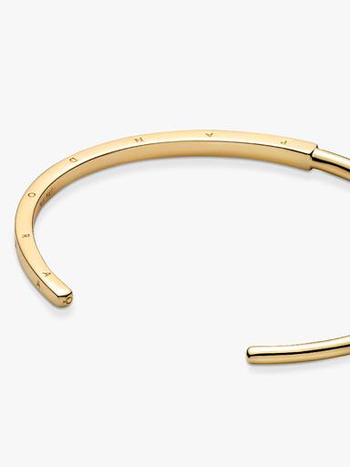 FINAL SALE - Pandora Signature I-D Open Bangle