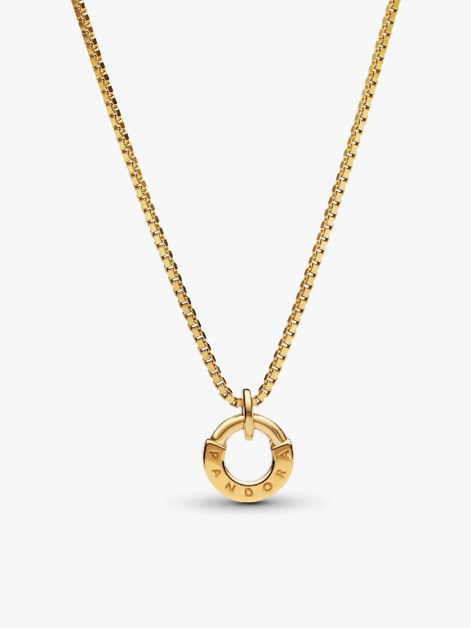 FINAL SALE - Pandora Signature I-D Collier Pendant & Necklace