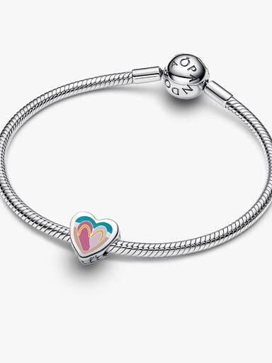 Beach Sandal Heart Charm