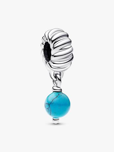 Turquoise-colored Dangle Charm