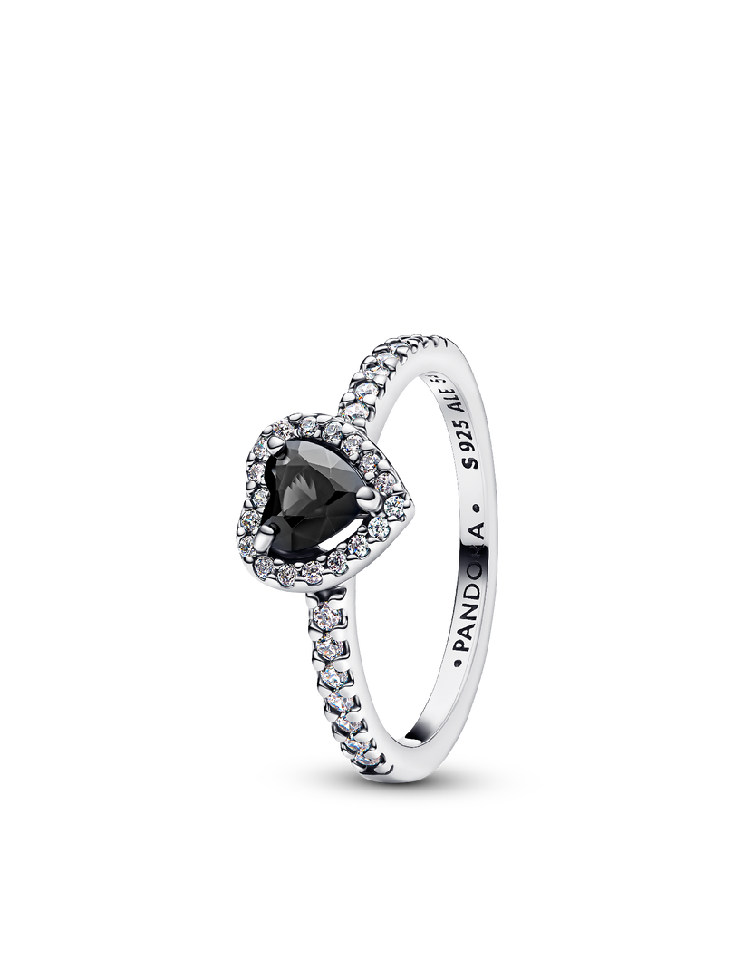 Black Hearts Ring Set