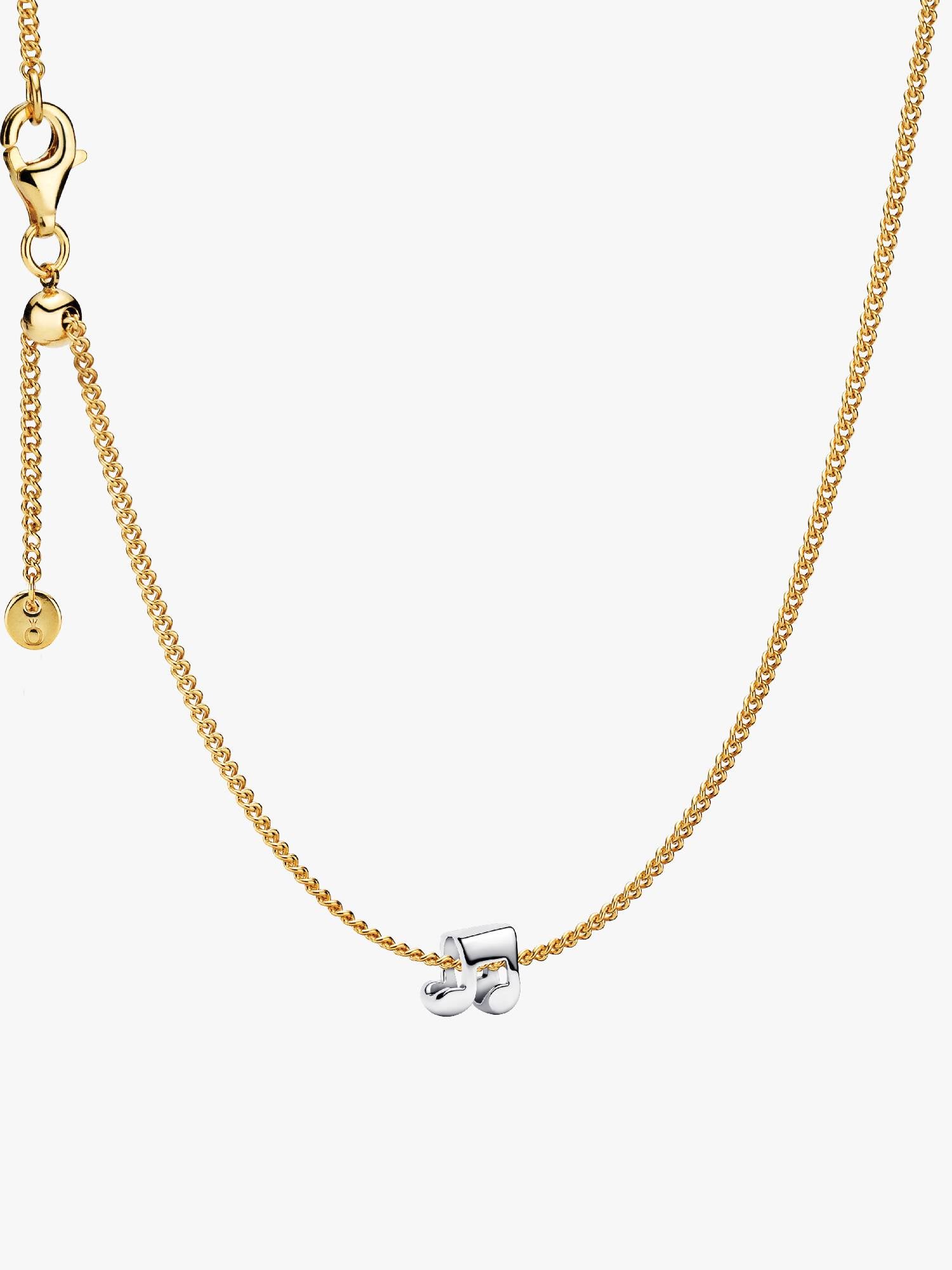 Music Note Mini Charm Necklace Set