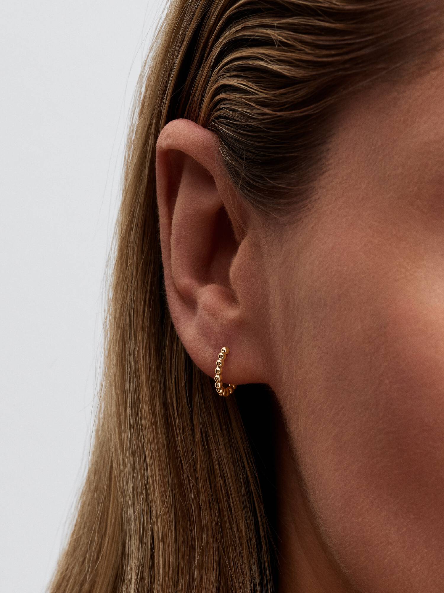 Pandora Era Bead Hoop Earrings