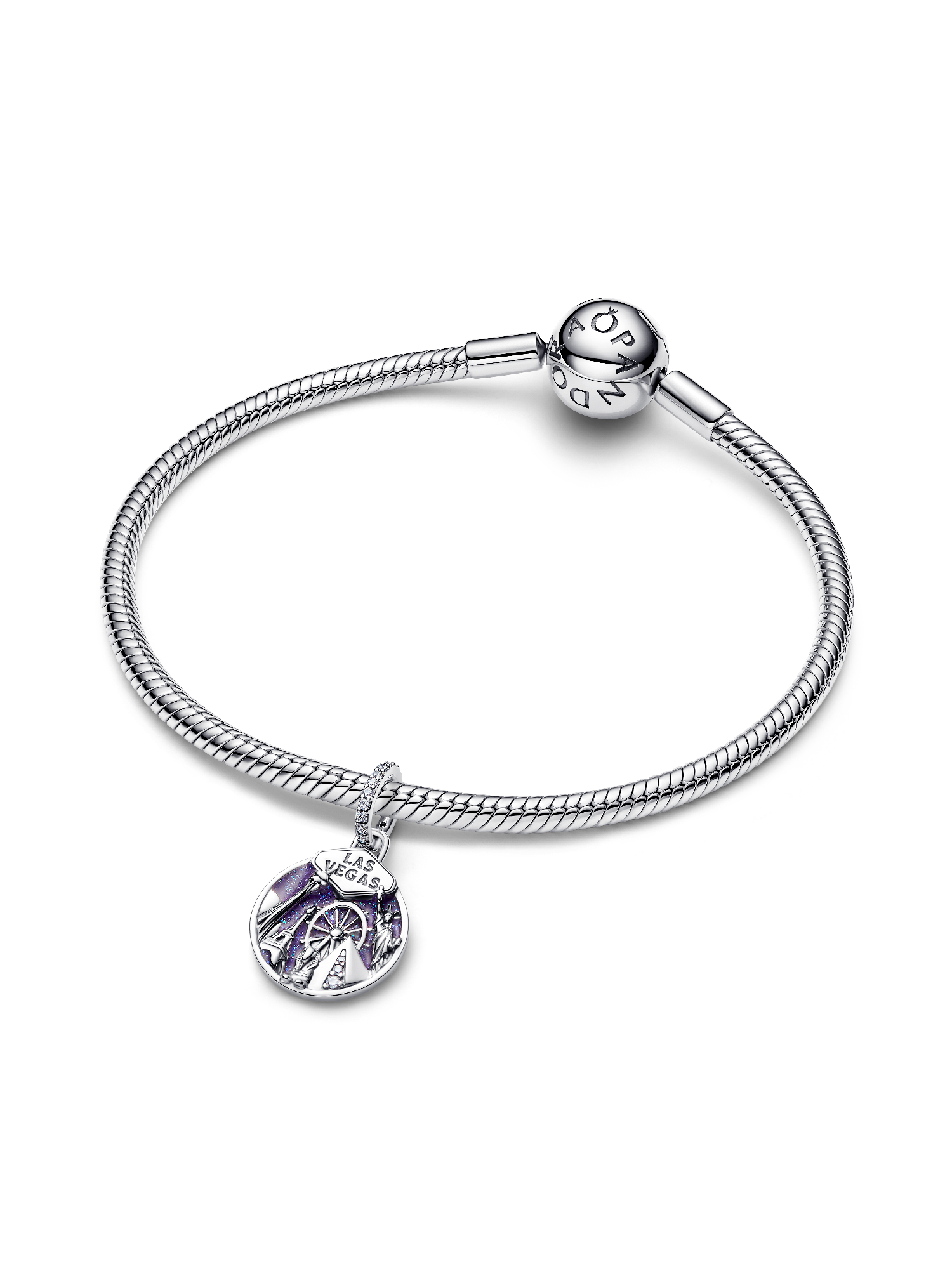 Las Vegas Skyline Dangle Charm