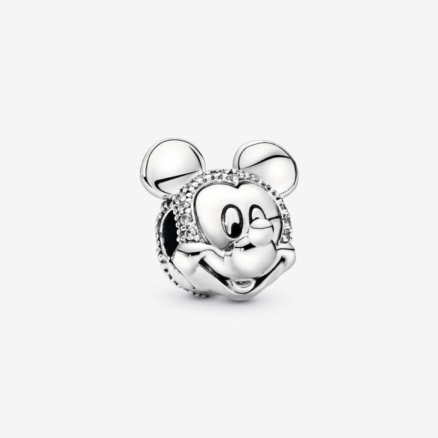 FINAL SALE - Disney Mickey Mouse Pavé Clip Charm image number 0