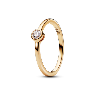 Pandora Era Bezel Lab-grown Diamond Ring 0.15 carat tw 14k Gold