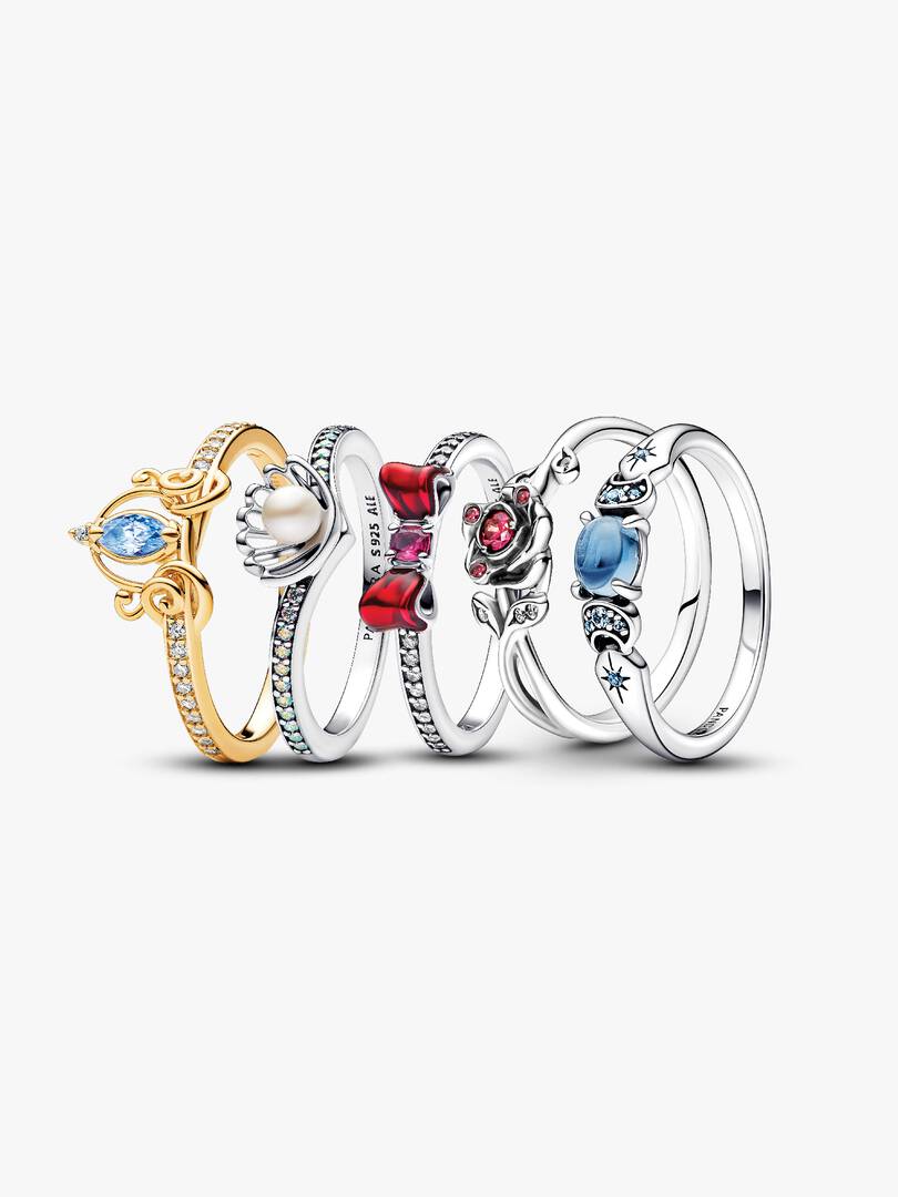 Classic Disney Princesses Ring Set