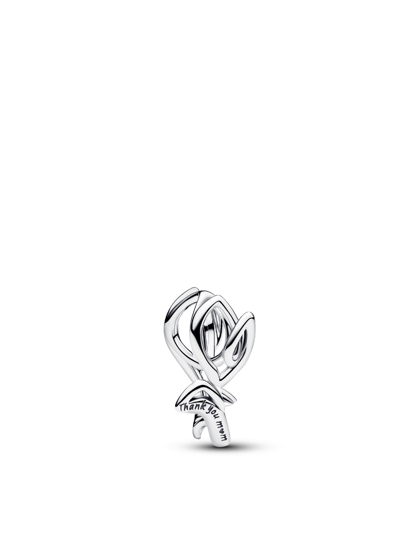 Женский шарм Pandora Tulip Openwork Charm, Sterling silver, цвет: Серебро — фото 1