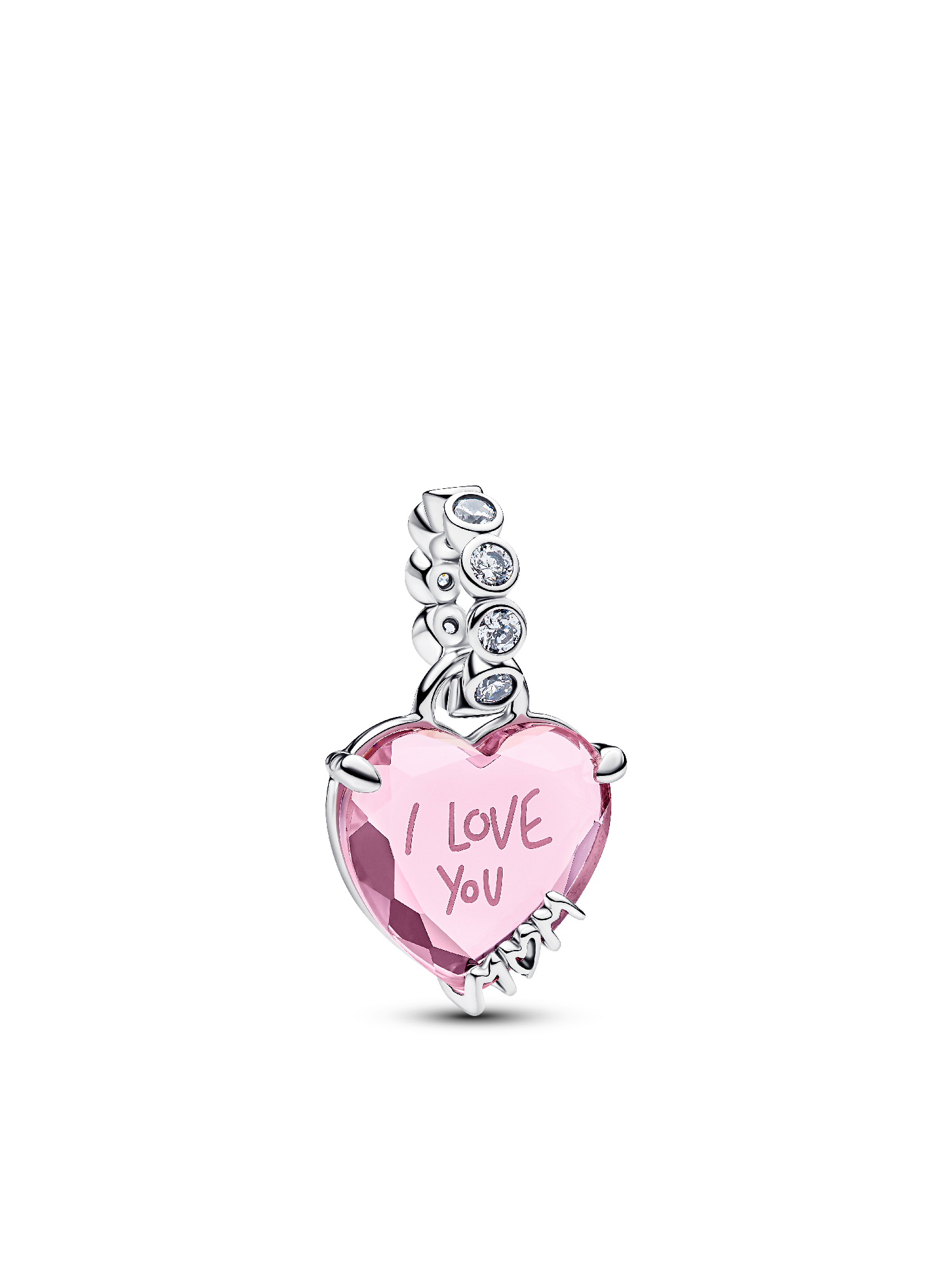 I Love You Mom Charm Bracelet