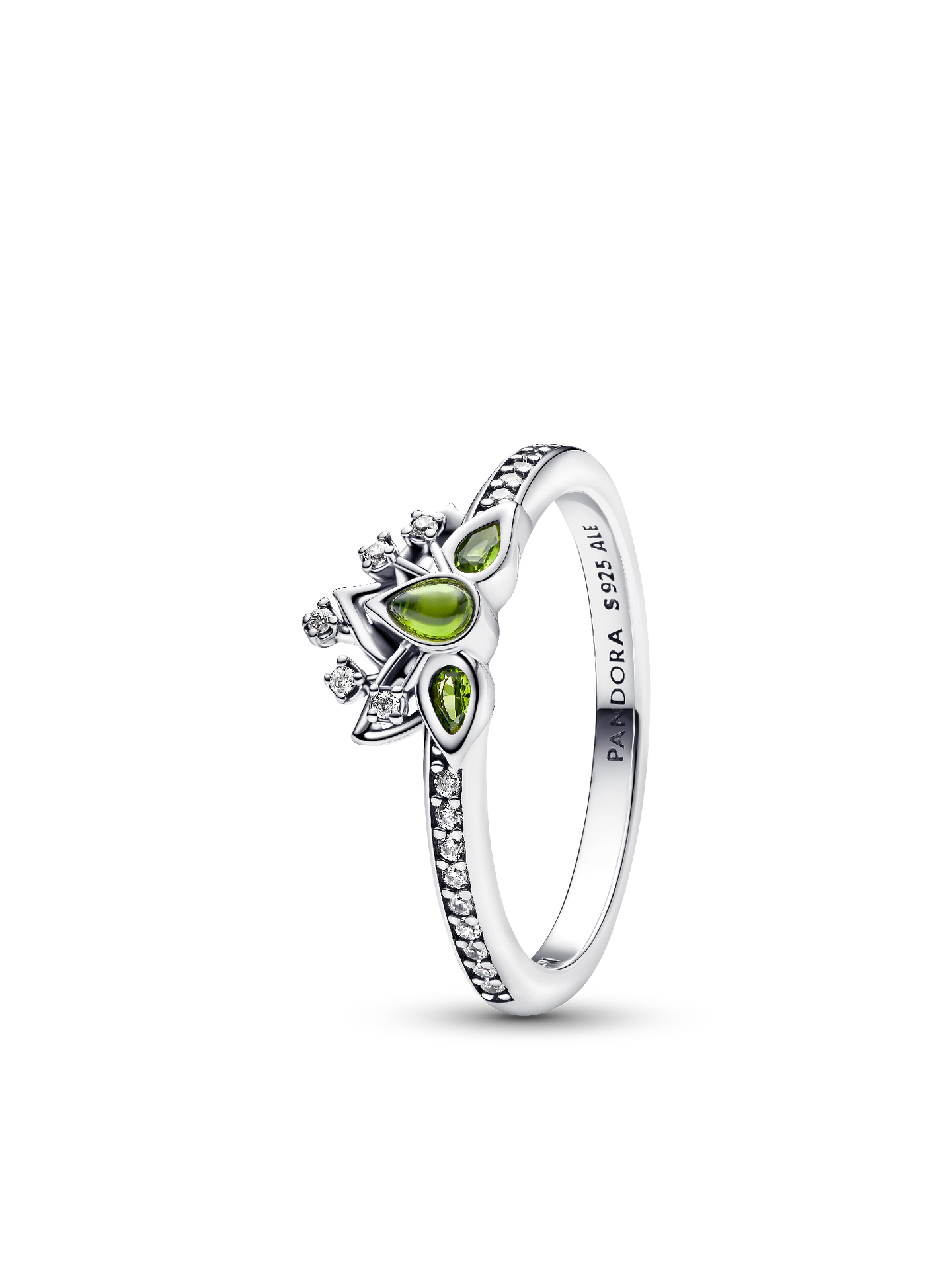 Женское кольцо Pandora Disney Princess Tiana Tiara, Sterling silver, цвет: Серебро — фото 1