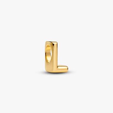 Letter L Charm Necklace