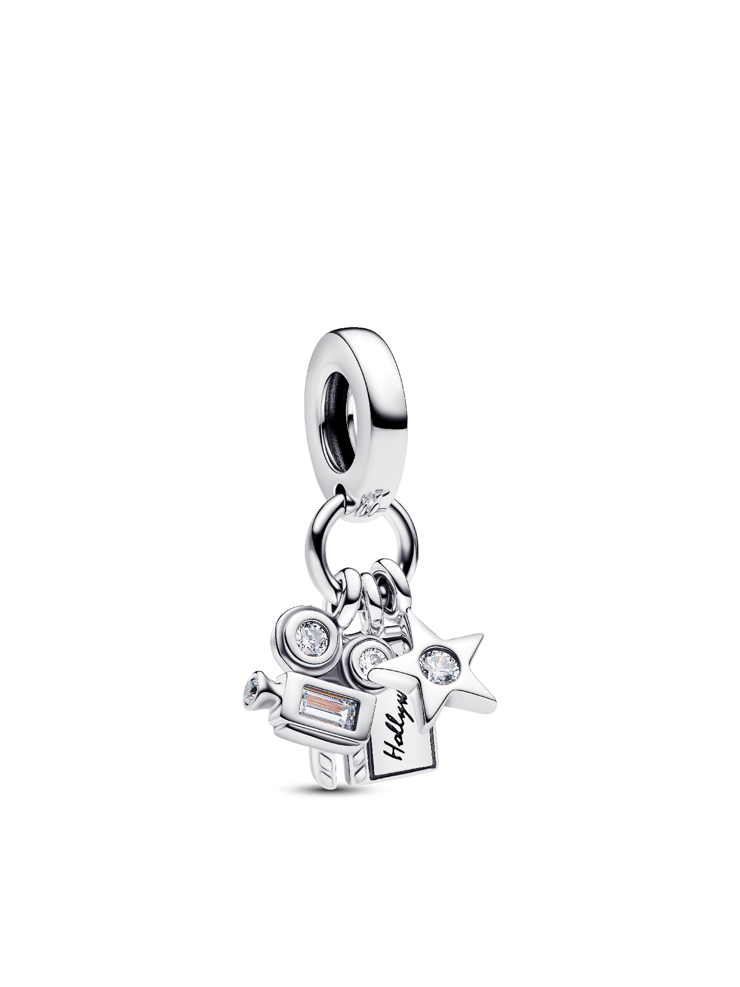 Женский шарм Pandora Hollywood Symbols Dangle Charm, цвет: Серебро — фото 1