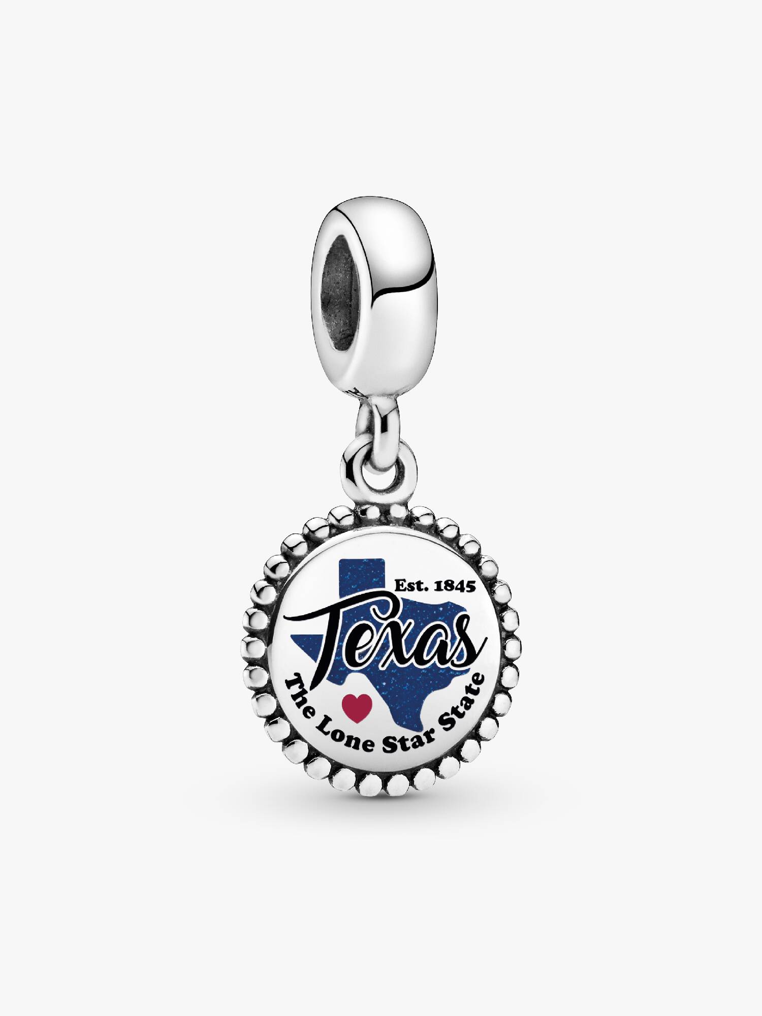 FINAL SALE - Texas State Map Dangle Charm
