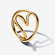 Organically Shaped Heart Ring