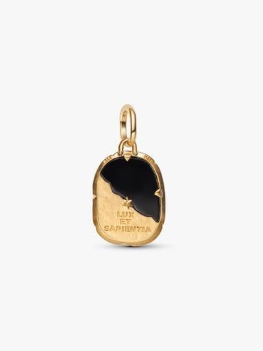 Owl Medallion Charm