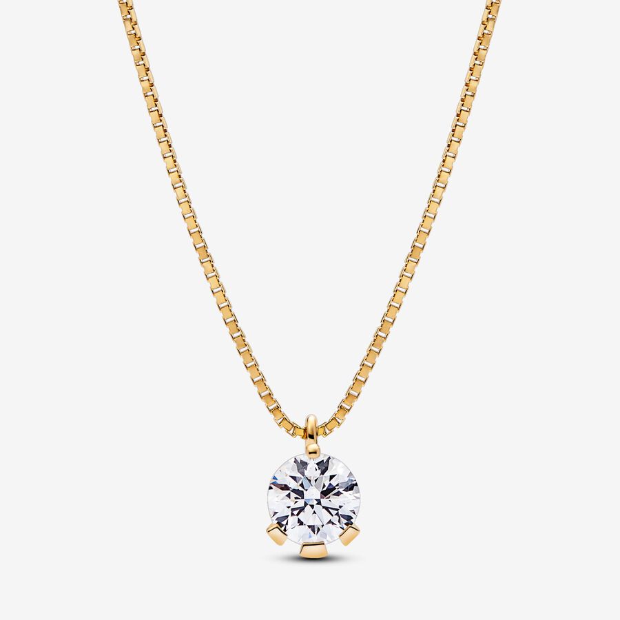 Pandora Nova Lab-grown Diamond Pendant Necklace 1.00 carat tw 14k