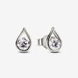 Pandora Infinite Lab-grown Diamond Stud Earrings 0.50 carat tw 14k White Gold