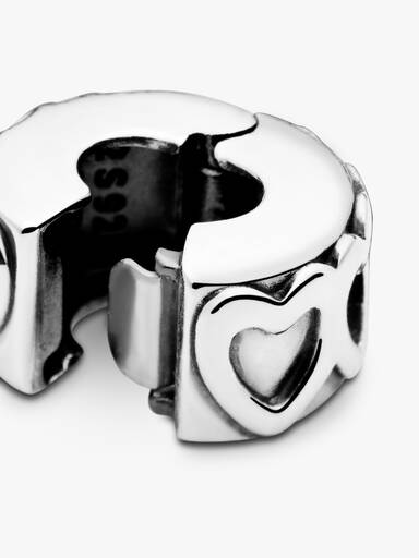 Band of Hearts Clip Charm