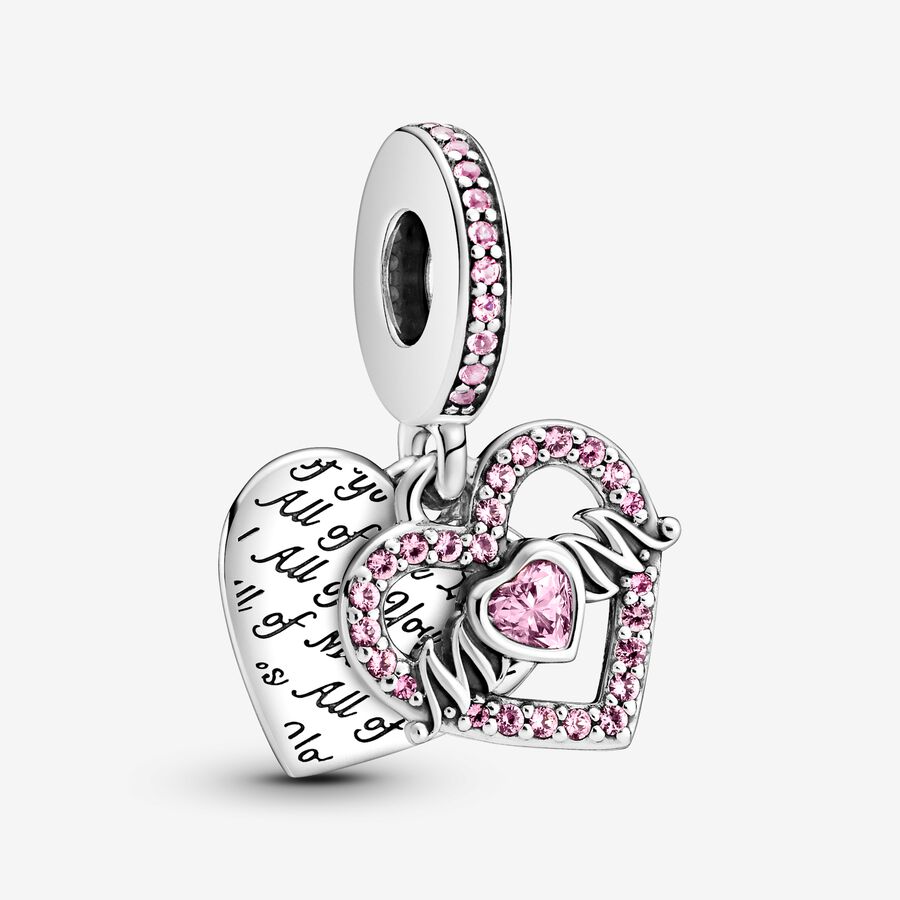 Pandora Mom and Heart Charm :: Pandora Rose TM 782653C01 :: Authorized  Online Retailer