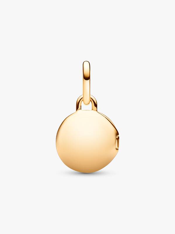 Locket Dangle Chain Openable & Engravable Love Locket Dangle Charm | Pendant | Gold plated ...