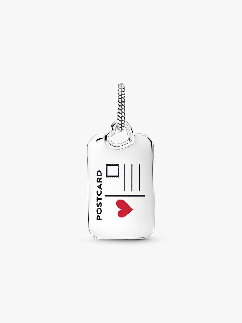 USA Postcard Dangle Charm