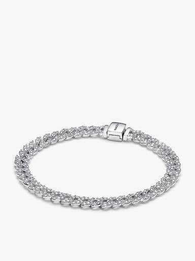 Timeless Pave Cuban Jewelry Set