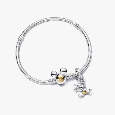 Disney 100 Anniversary Charm and Bracelet Set