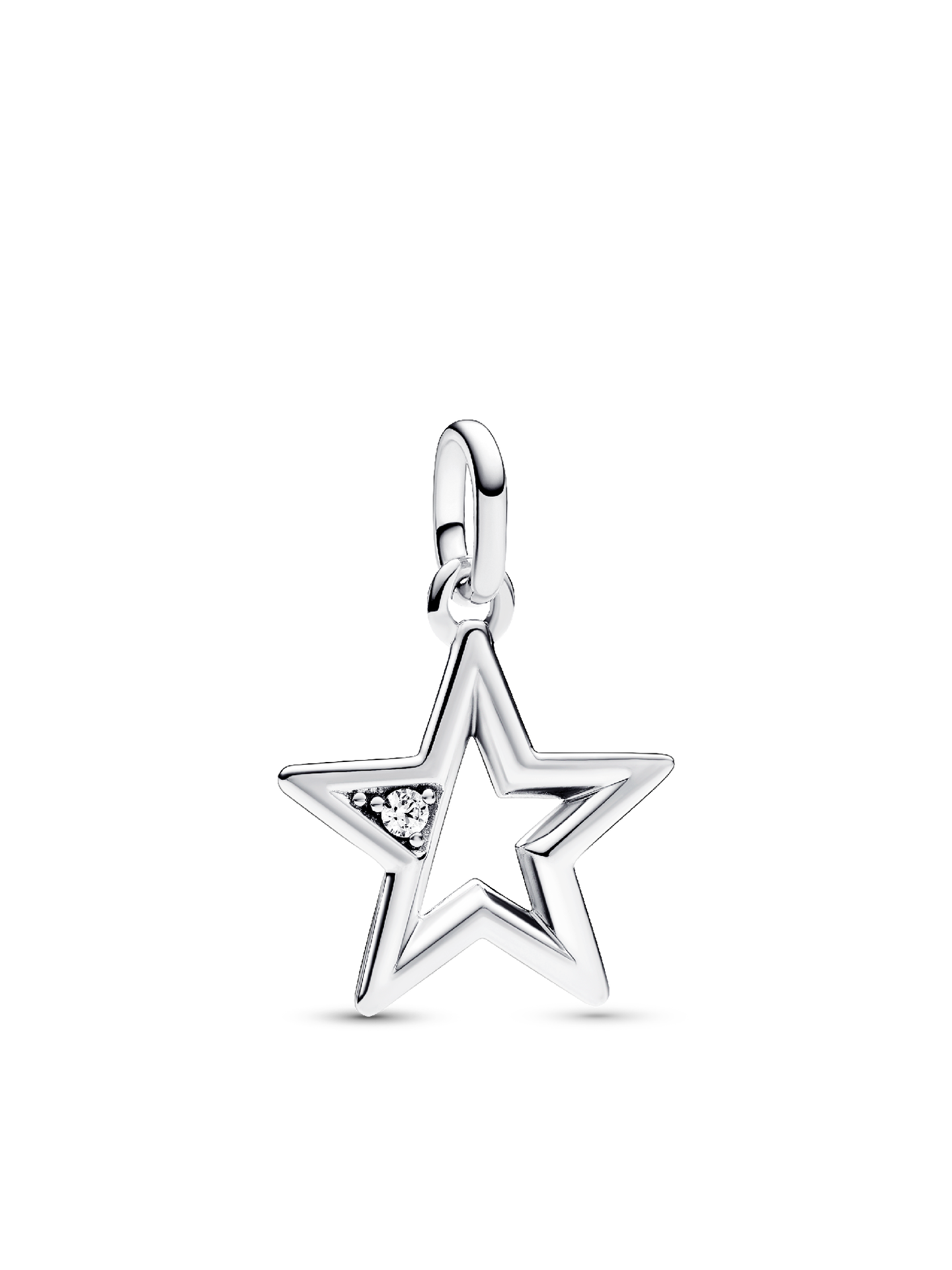Шарм Pandora ME Sparkling Star Medallion Charm, цвет: Серебро — фото 1