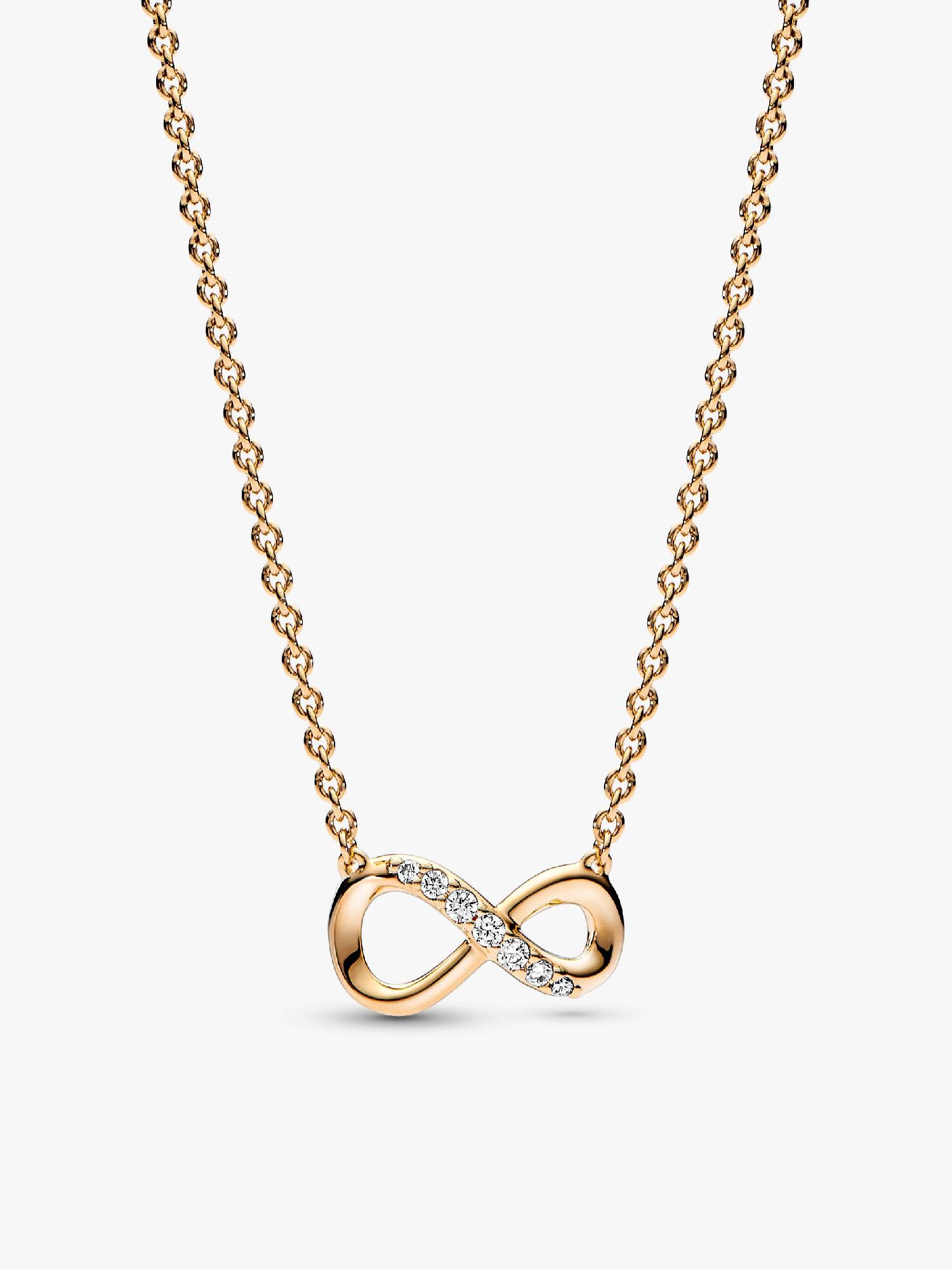 Sparkling Infinity Collier Necklace