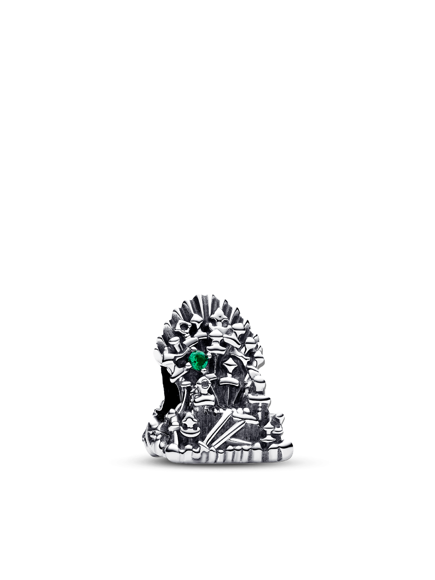 Женский шарм Pandora Game of Thrones The Iron Throne Charm, цвет: Серебро — фото 1