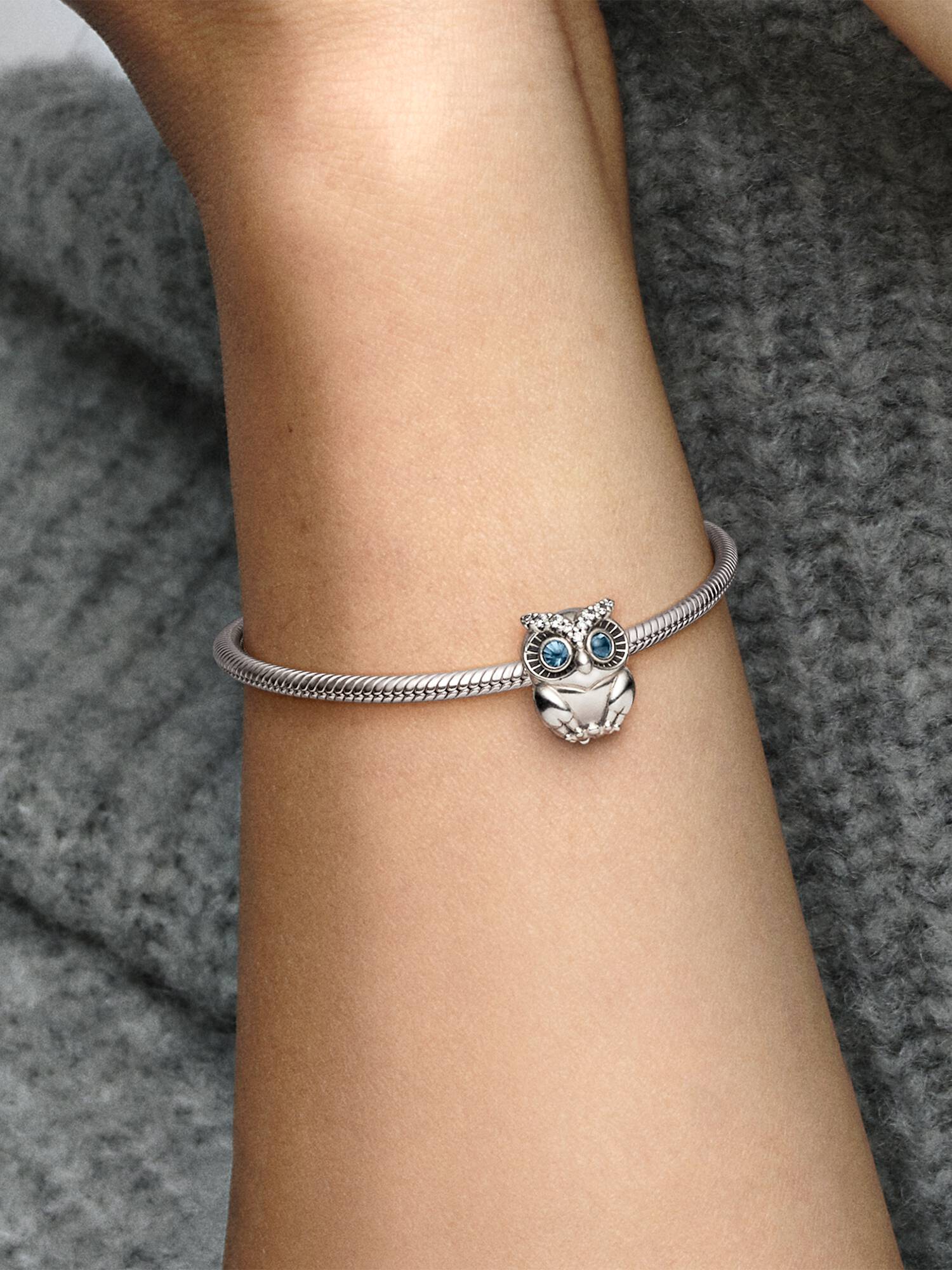 FINAL SALE - Sparkling Owl Charm