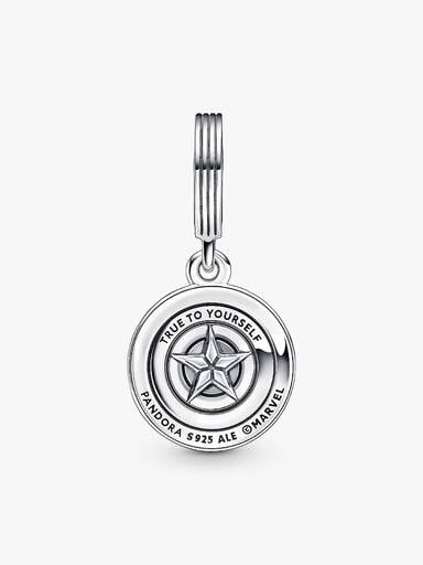 Marvel The Avengers Captain America Shield Dangle Charm