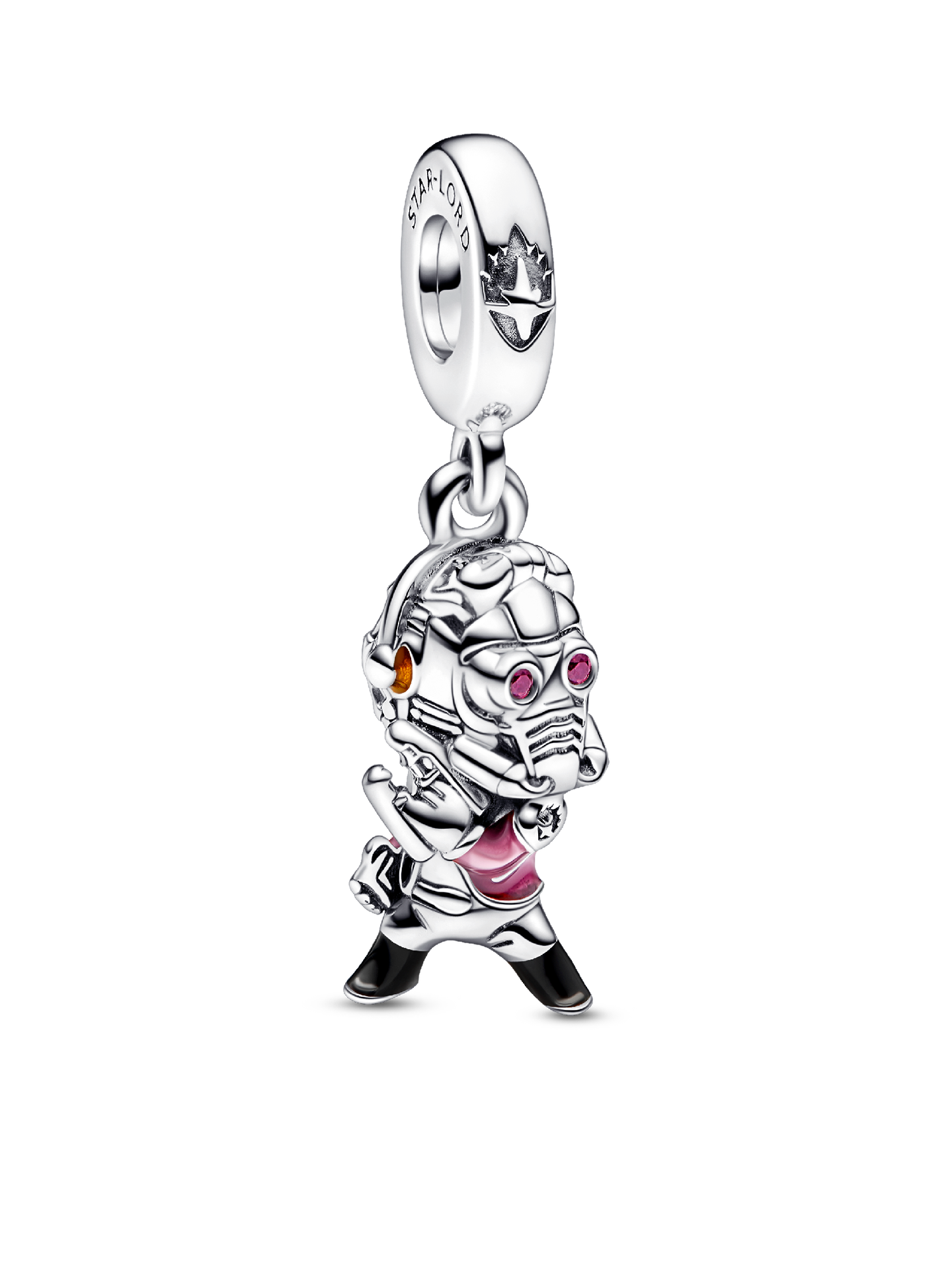 Женский шарм Pandora Marvel Guardians of the Galaxy Star-Lord Dangle Charm, цвет: Серебро — фото 1