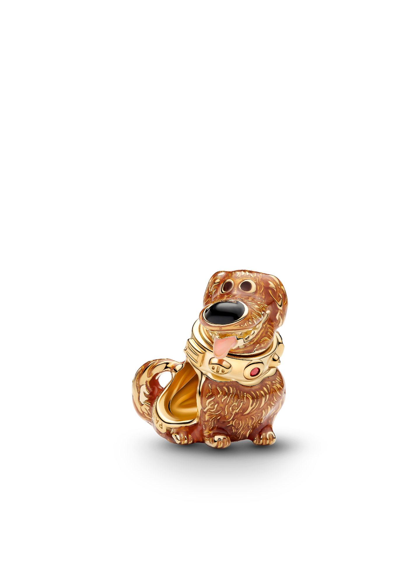 Женский шарм Pandora Disney Pixar Up Dug Charm, цвет: Золотой с покрытием — фото 1