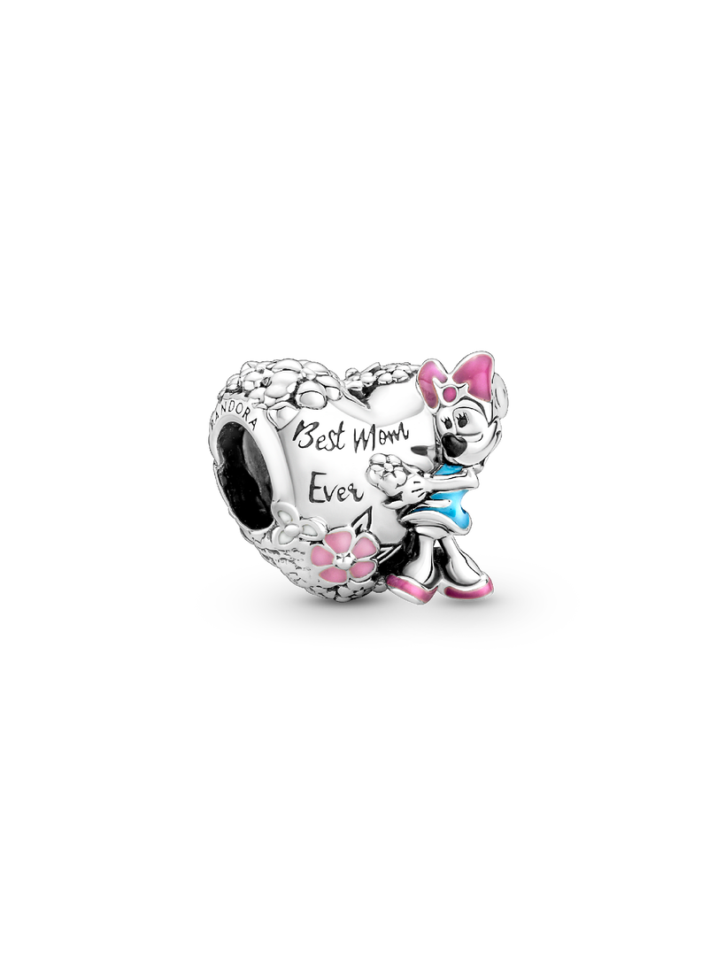 Disney Parks Best Mum Ever Minnie Mouse Heart Charm