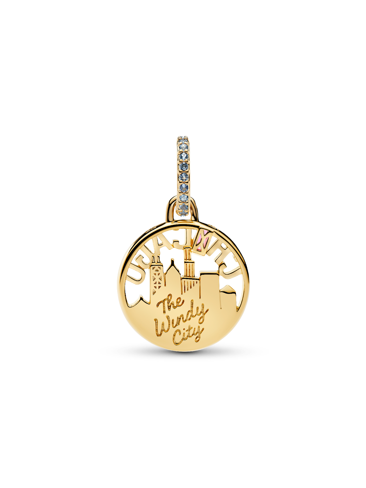 Chicago Skyline Dangle Charm