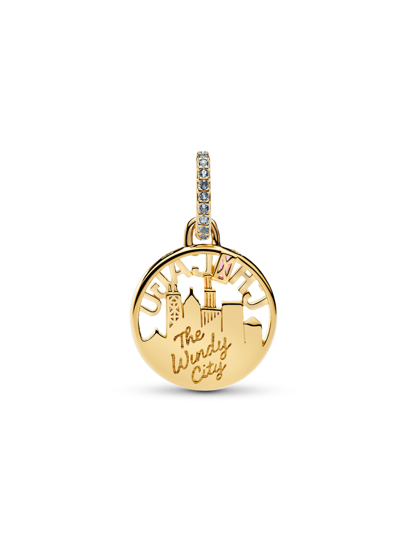 Chicago Skyline Dangle Charm