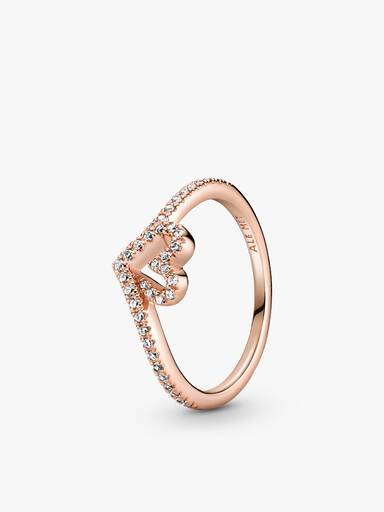 Lots of Love and Sparkle Stacking Ring Set