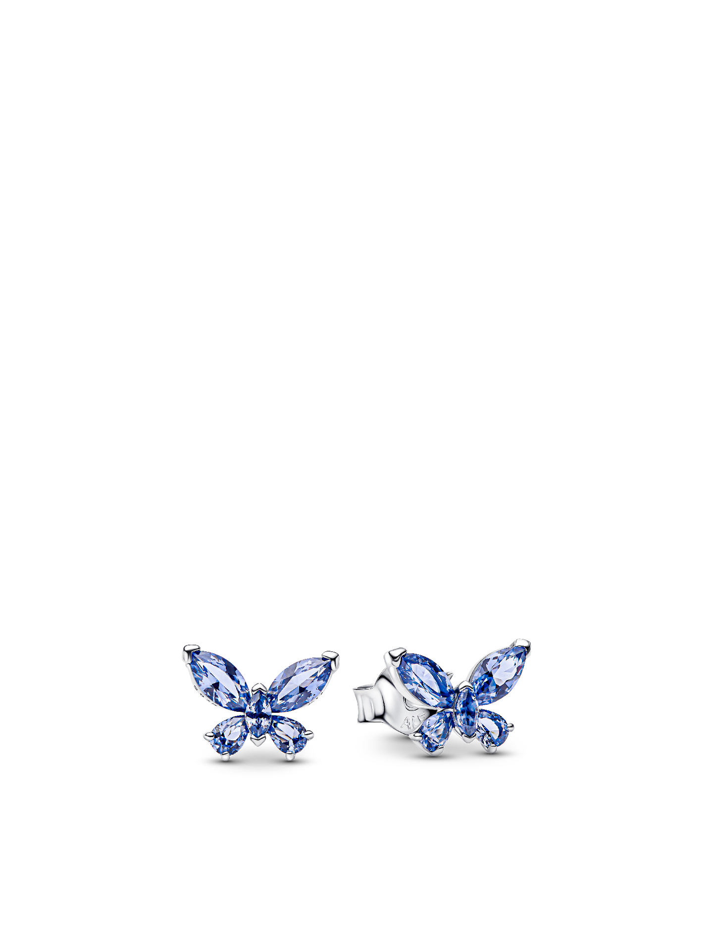 Женские серьги Pandora Butterfly, Sterling silver #294230C01, цвет: Серебро