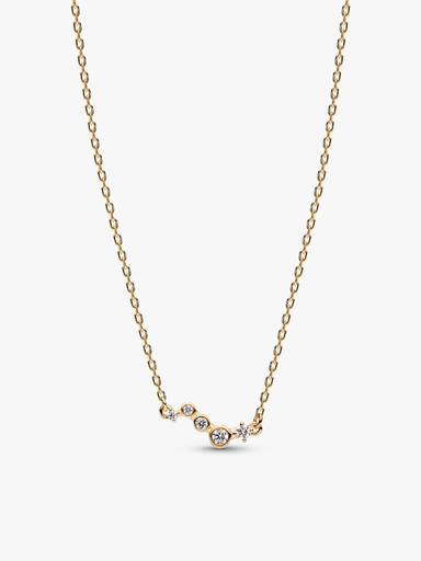 Pandora Era 14K Gold Lab-Grown Diamond Droplets Jewelry Set