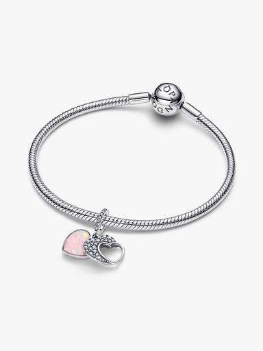 Beautiful Mother Double Dangle Charm