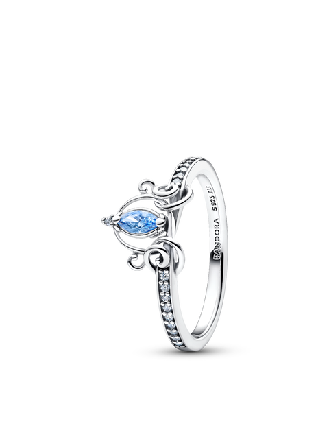 Женское кольцо Pandora Disney Cinderella's Carriage, Sterling silver, цвет: Серебро