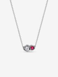 Halo Hearts Pendant Necklace Halo Hearts Pendant Necklace