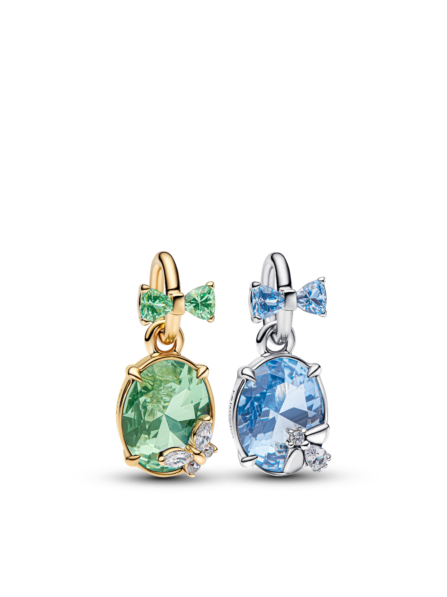 Женский шарм Pandora Bridgerton Butterfly & Bee Splittable Dangle Charm, цвет: Двухцветный — фото 1