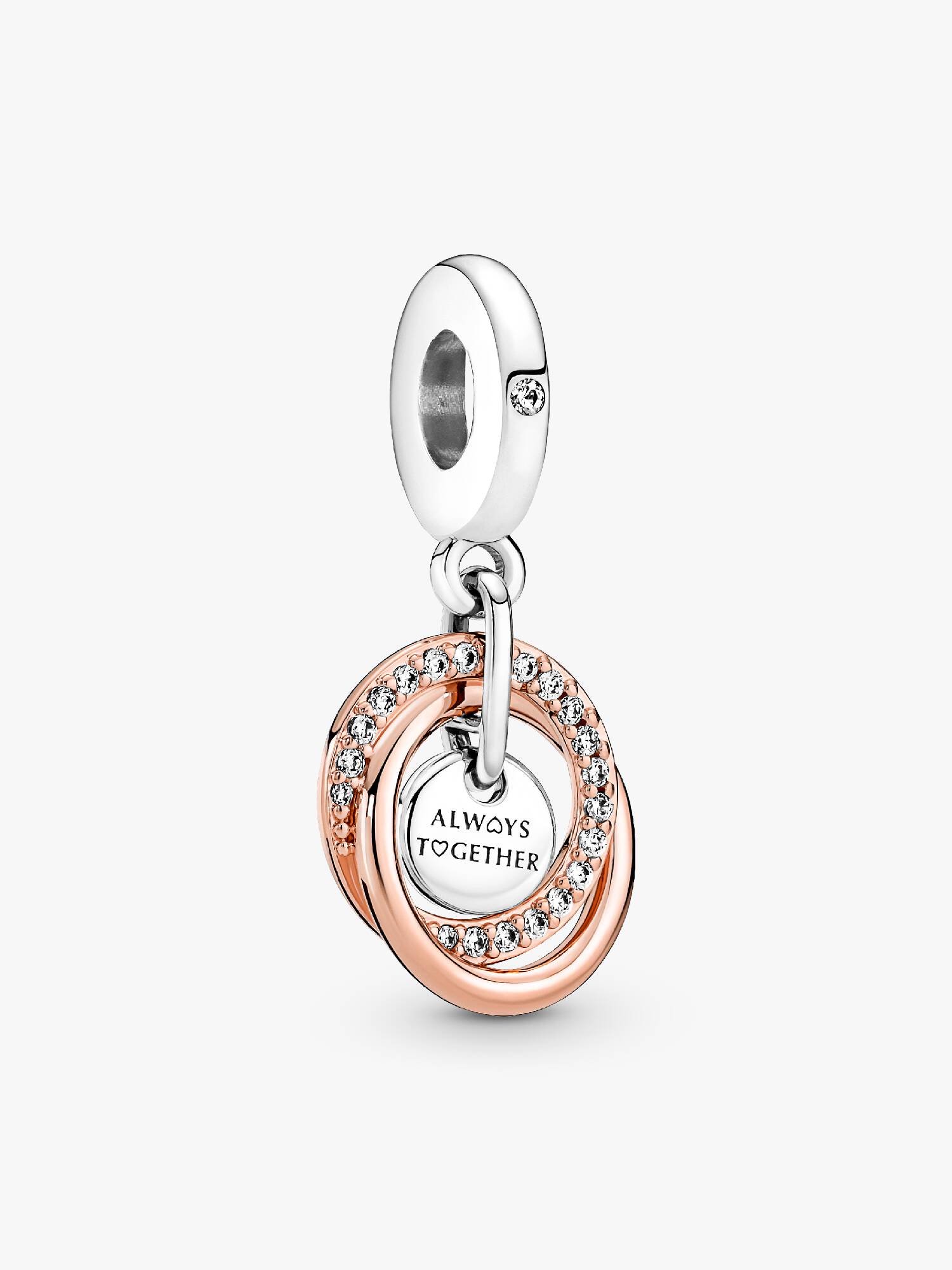 FINAL SALE - Family Always Encircled Dangle Charm